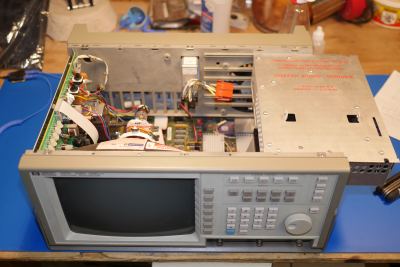 HP Oscilloscope Repair